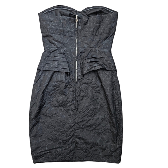 Jean Paul Gaultier x Target Strapless Black Dress Sz 3 Whimsigoth Dark Romantic - Picture 3 of 11